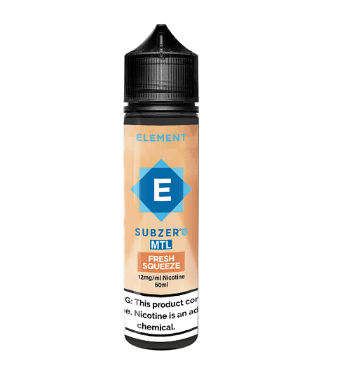 LÍQUIDO ELEMENT SUBZERO MTL FRESH SQUEEZE - ELEMENT