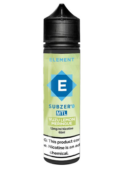 LÍQUIDO ELEMENT SUBZERO MTL YUZU LEMON MERINGUE - ELEMENT