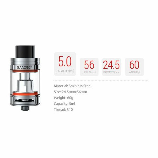 ATOMIZADOR TFV8 BIG BABY - BEAST TANK - SMOK - Imagem 3