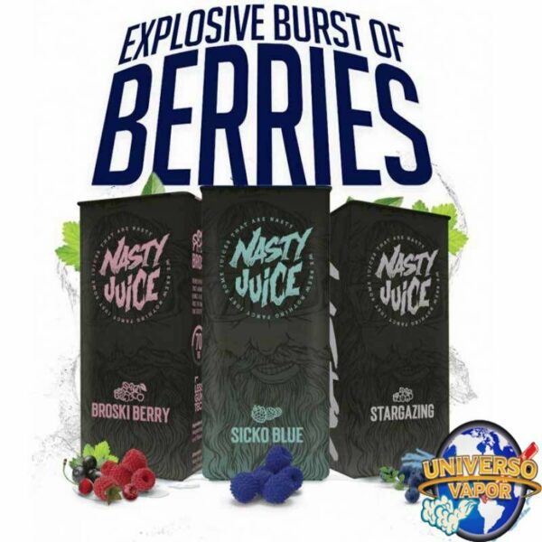 LÍQUIDO BROSKI BERRY - NASTY JUICE - Imagem 5