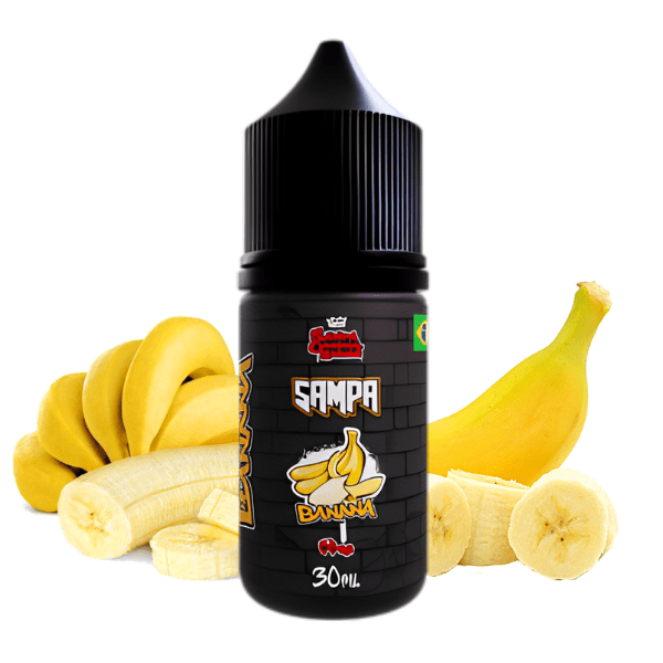 LIQUIDO NICSALT - BANANA - SAMPA