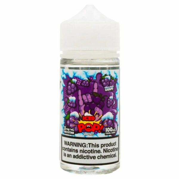 LÍQUIDO GRAPE ICED - POP - POP! VAPORS