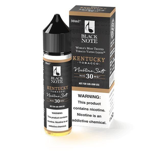 LÍQUIDO KENTUCKY TOBACCO - NICSALT - BLACK NOTE
