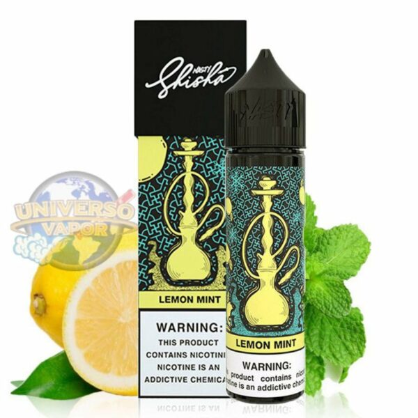 LÍQUIDO LEMON MINT SHISHA - NASTY JUICE