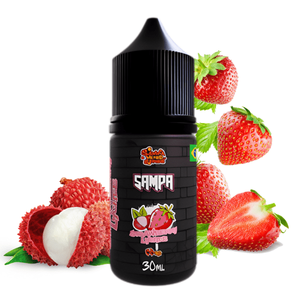 LIQUIDO NICSALT - STRAWBERRY LYCHEE - SAMPA