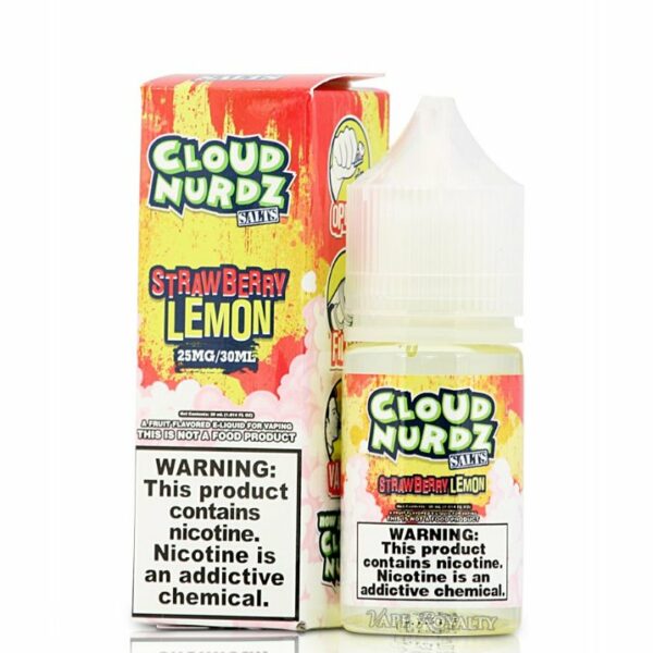 LÍQUIDO STRAWBERRY LEMON NICSALT - CLOUD NURDZ