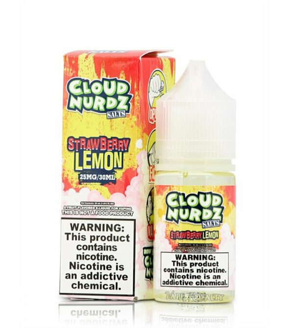 LÍQUIDO STRAWBERRY LEMON NICSALT - CLOUD NURDZ