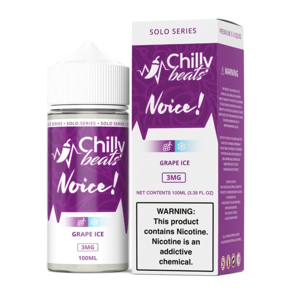 LÍQUIDO FREEBASE - GRAPE ICE - CHILLY BEATS - Imagem 2