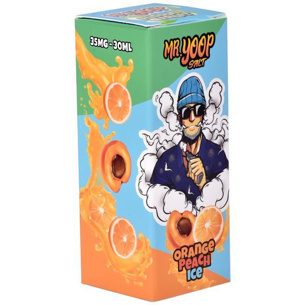 LÍQUIDO NICSALT ORANGE PEACH ICE - MR. YOOP
