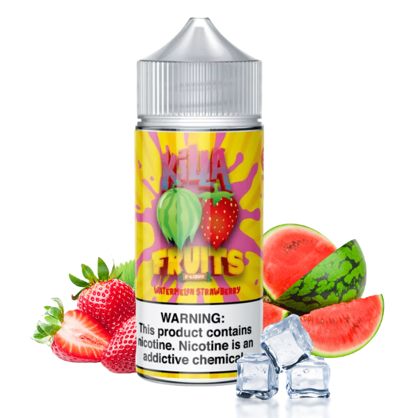 LÍQUIDO WATERMELON STRAWBERRY ICE - KILLA FRUITS