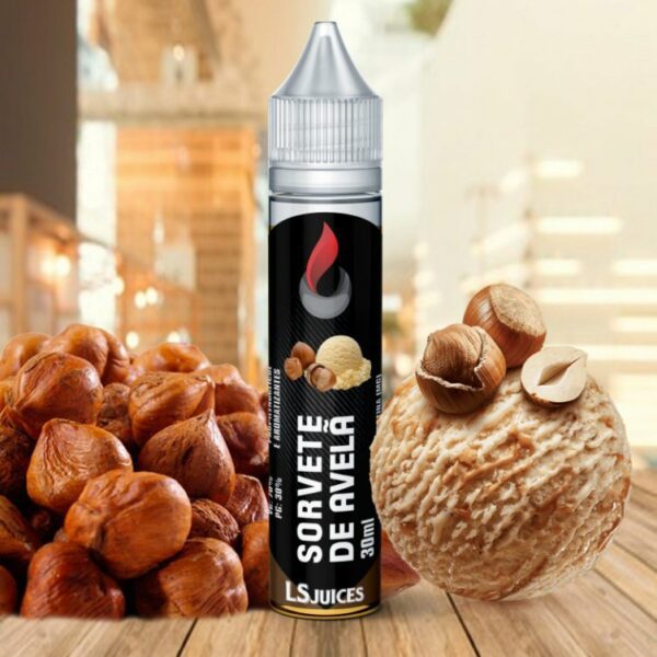 LÍQUIDO SORVETE DE AVELÃ - LS JUICES