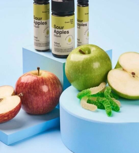LÍQUIDO SOUR APPLES - DREAM COLLAB E-LIQUIDS