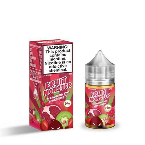 LÍQUIDO NICSALT STRAWBERRY KIWI POMEGRANATE - FRUIT MONSTER