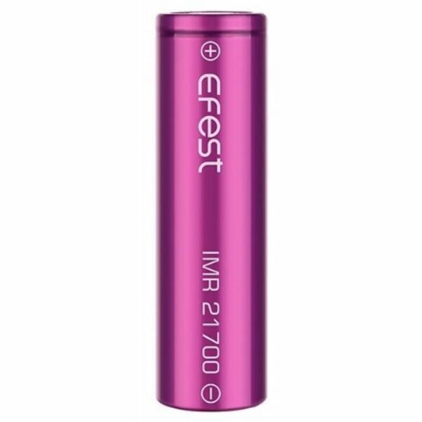 BATERIA LI-ION 21700 EFEST PURPLE 3.7V 4000MAH HIGH DRAIN 30A - UNITÁRIO - Imagem 3