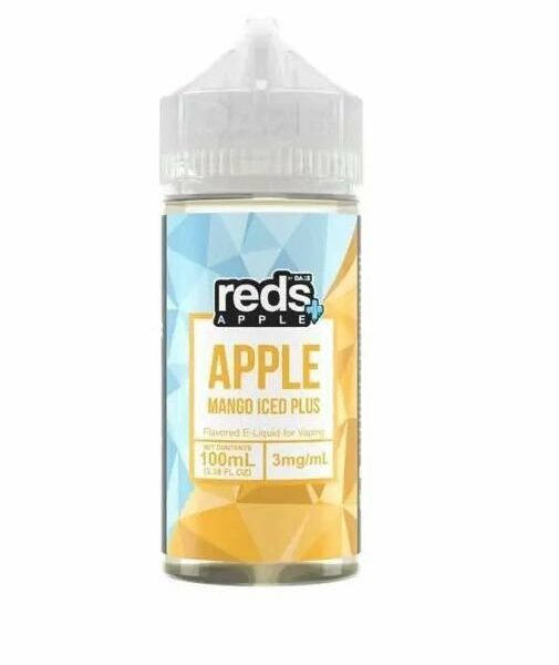 LÍQUIDO APPLE MANGO ICED PLUS - REDS - 7 DAZE