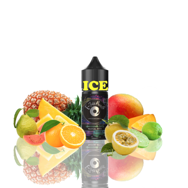 LÍQUIDO NOTORIOUS B.I.G – TROPICAL JUICY ICE - E-JUICE PARADE - Imagem 2