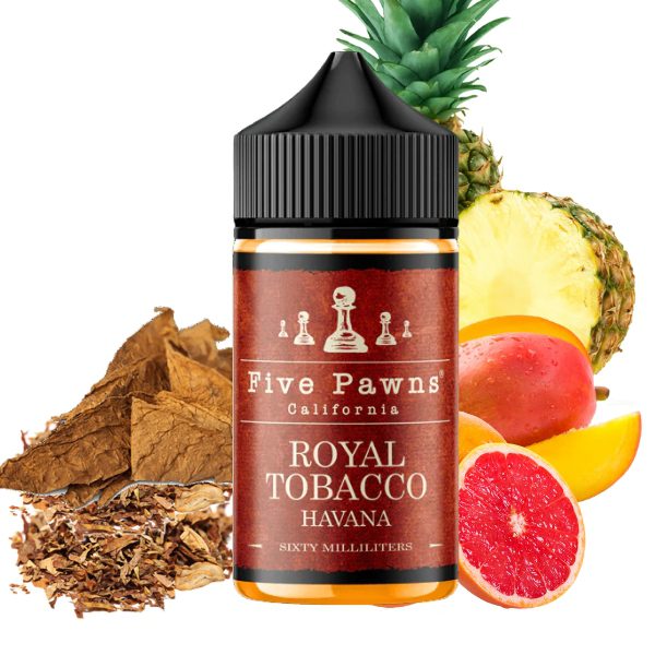LÍQUIDO ROYAL TOBACCO HAVANA - FIVE PAWNS