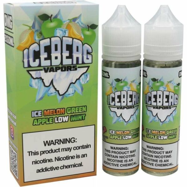 LIQUIDO ICE MELON GREEN APPLE LOW MINT - ICEBERG VAPORS