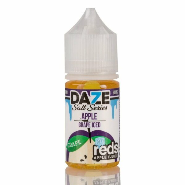 LÍQUIDO GRAPE ICED REDS - SALTNIC / SALT NICOTINE - 7 DAZE