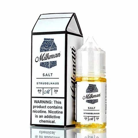 LÍQUIDO SALT NICOTINE - STRUDELHAUS - THE MILKMAN