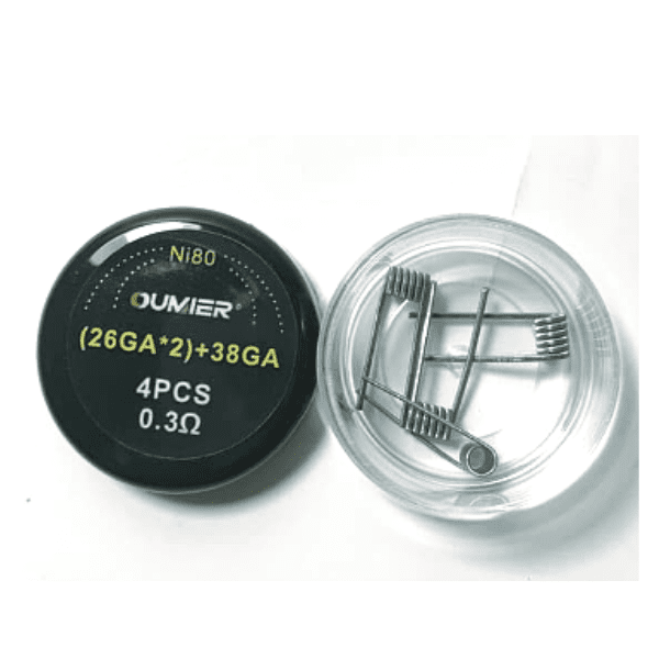 PREBUILT RTA / RDA NI80 O.3 OHM - OUMIER