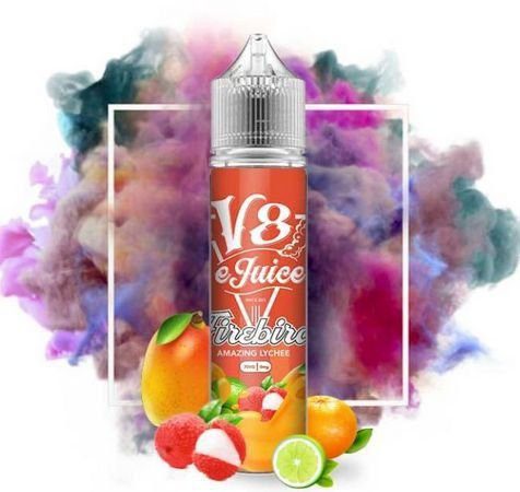 LÍQUIDO AMAZING LYCHEE - FIREBIRD - V8 E-JUICE