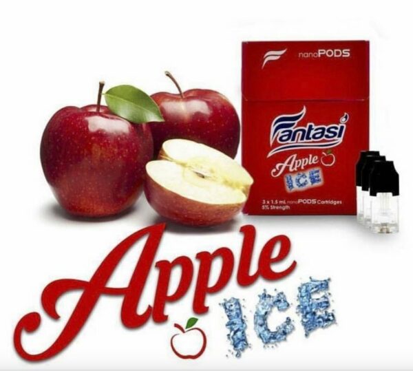 POD ( REPOSIÇÃO ) NANOSTIX APPLE ICE - FANTASI