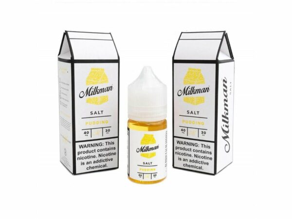 LÍQUIDO SALT NICOTINE - PUDDING - THE MILKMAN