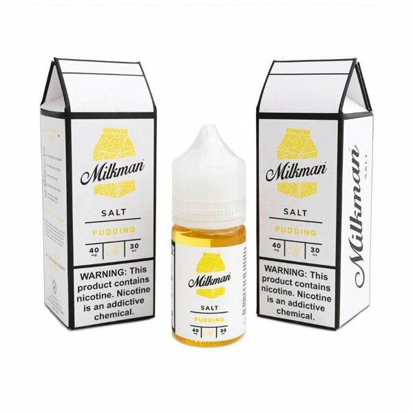 LÍQUIDO SALT NICOTINE - PUDDING - THE MILKMAN