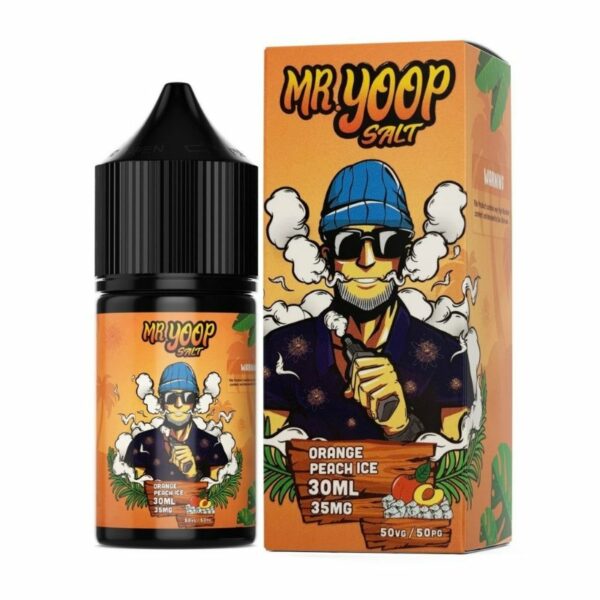 LÍQUIDO NICSALT ORANGE PEACH ICE - MR. YOOP - Imagem 2