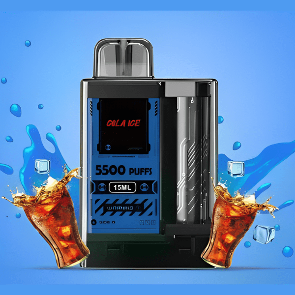 POD DESCARTÁVEL 5% 5500 PUFFS - COLA ICE - VAPENGIN