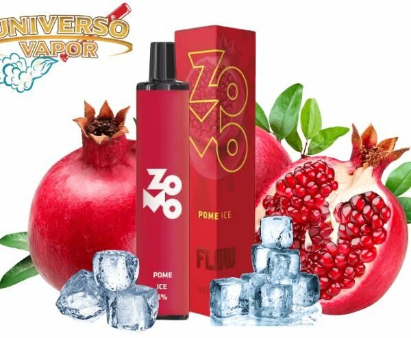 POD DESCARTÁVEL 5% NICSALT ZOMO FLOW 800 PUFFS - POME ICE - ZOMO