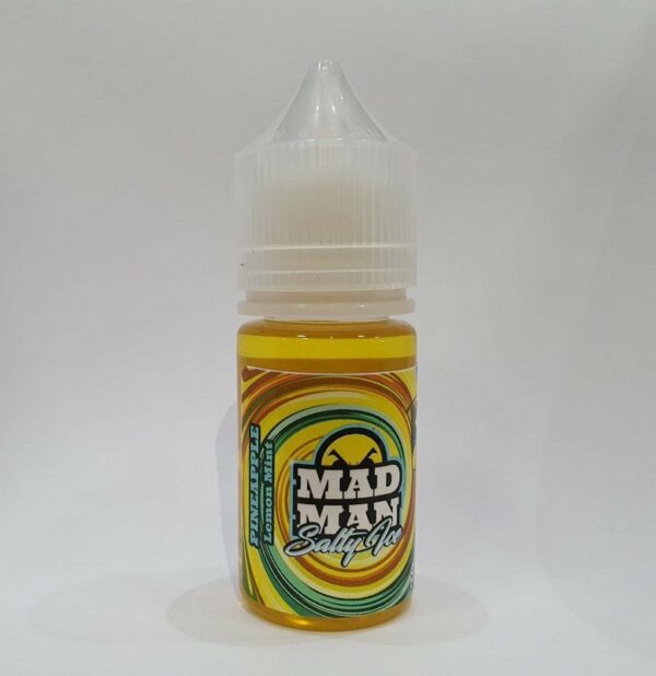 LIQUIDO PINEAPPLE LEMON MINT ICE - NICSALT - MAD MAN - Imagem 2