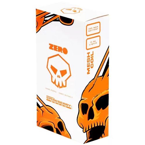POD DESCARTÁVEL ZERO V5000 5000 PUFFS - STRAWBERRY MANGO ICE - ZERO