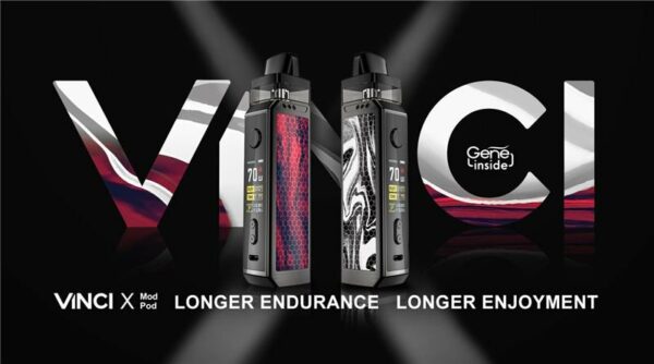 KIT MOD POD VOOPOO VINCI X 70W + BATERIA 30Q 18650 3000MAH SAMSUNG - Imagem 3
