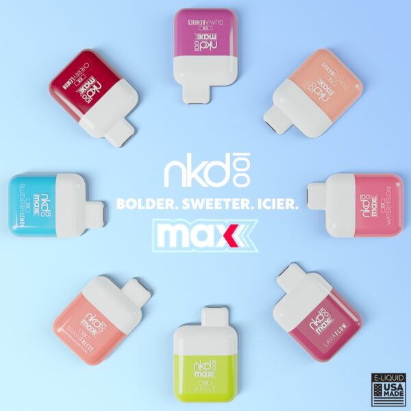 NAKED - POD DESCARTÁVEL NKD MAX 4500 PUFFS - AMERICAN PATRIOTS - Imagem 2