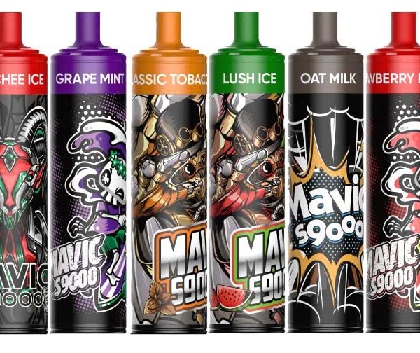 POD ( DESCARTÁVEL ) MAVIC S9000 ( 9000PUFFS ) GRAPE MINT - SMOK