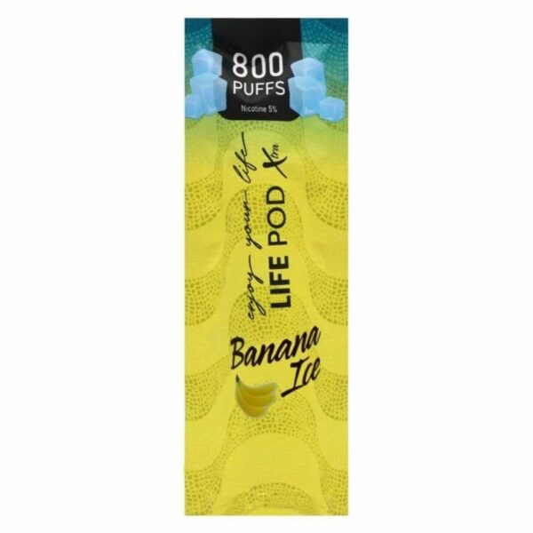 POD DESCARTÁVEL 5% NICSALT 800 PUFFS LIFE POD XTRA - NEW LIFE - Imagem 2