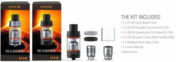 ATOMIZADOR TFV8 - THE CLOUD BEAST - SMOK - Imagem 3