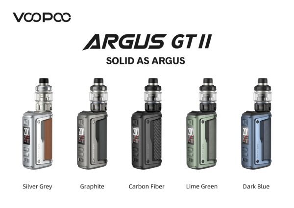 KIT VOOPOO ARGUS GT II 200W MAAT TANK - VOOPOO - Imagem 2