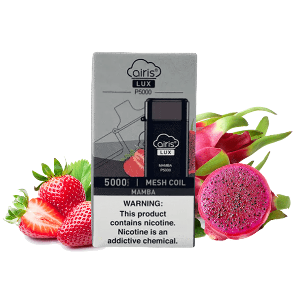 POD DESCARTAVEL LUX P5000 5% - MAMBA - AIRISTECH