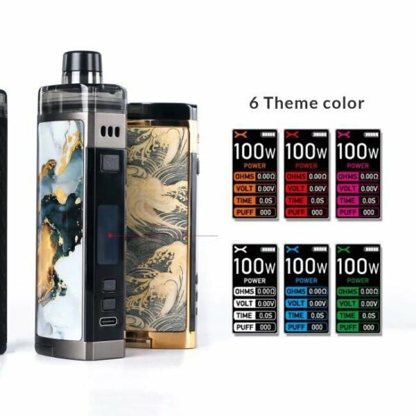 MOD POD BOX OXVA VELOCITY 100W 5ML - OXVA - Imagem 5