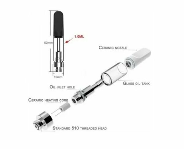 BICO ATOMIZADOR 510 ÓLEO 1ML - Imagem 4