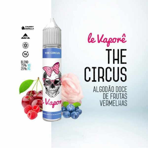 LÍQUIDO THE CIRCUS - LE VAPORÊ - Imagem 3