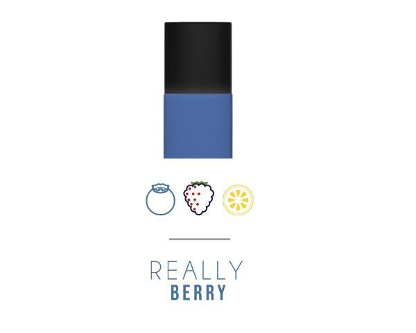 POD ( CARTUCHO ) REPOSIÇÃO PARA POD SYSTEM - REALLY BERRY - NAKED 100