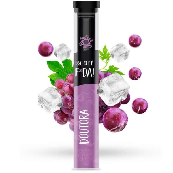 POD DESCARTÁVEL ISSO QUE É FODA! 1000 PUFFS - GRAPE ICE - CHILLY BEATS