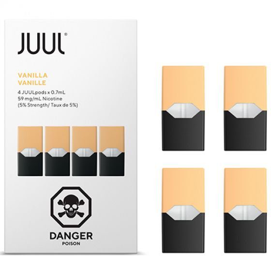 POD ( CARTUCHO ) C/ LÍQUIDO VANILLA - JUUL