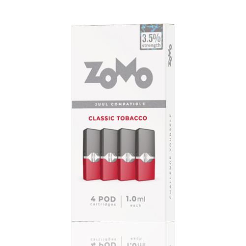 POD COMPATÍVEL C/ JUUL-POD 1.0ML - VIRGINIA TOBACCO - ZOMO