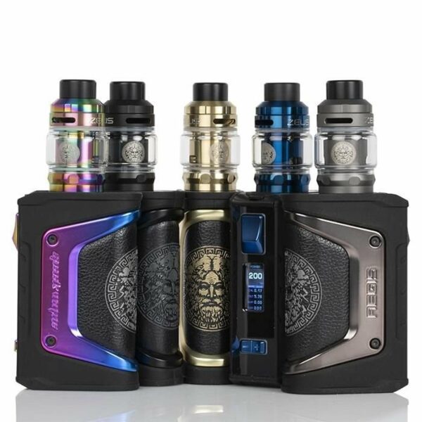KIT AEGIS LEGEND 200W COM TANK ZEUS SUBOHM MG ALLOY EDIÇÃO LIMITADA - GEEK VAPE