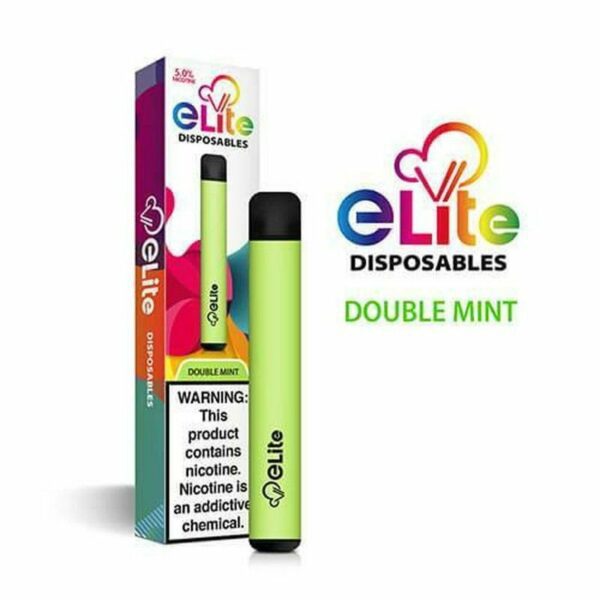 POD DESCARTÁVEL ELITE 1500 PUFFS - DOUBLE MINT